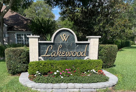 lakewood entry sign